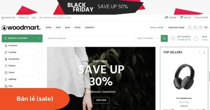 Website Bán Hàng Chuẩn Thương Mại Điện Tử